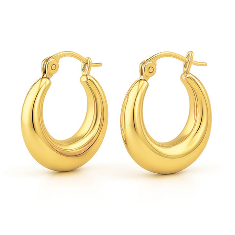 Anastasia Huggie Hoop Earring