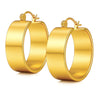 Lia Wide Hoop Earring
