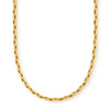 Anya Rectangular Box Chain Necklace