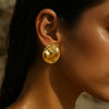 Callan Irregular Disc Earring