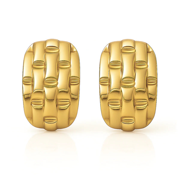 Adley Hammered Drop Earring