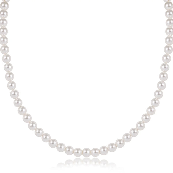 Choker Classic Pearl- 5mm Bead