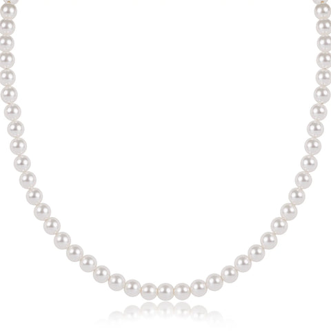 Choker Classic Pearl- 5mm Bead