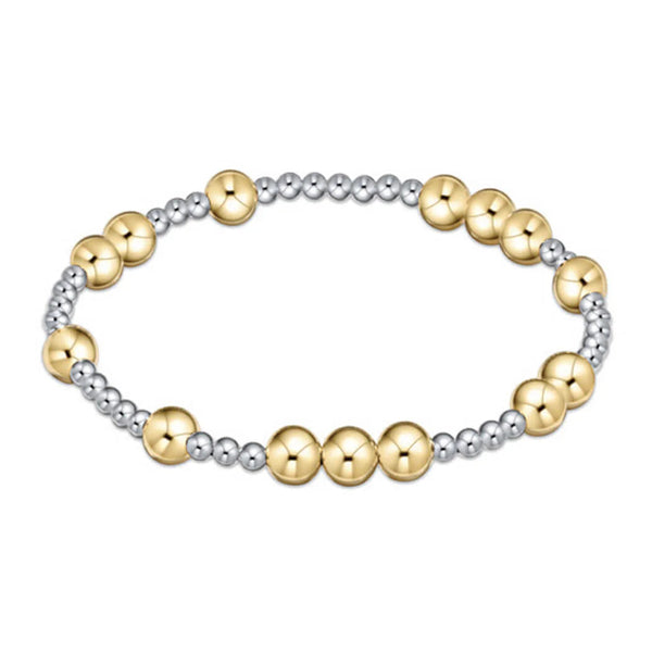 Hope Unwritten 6mm Bracelet – Mixed Metal