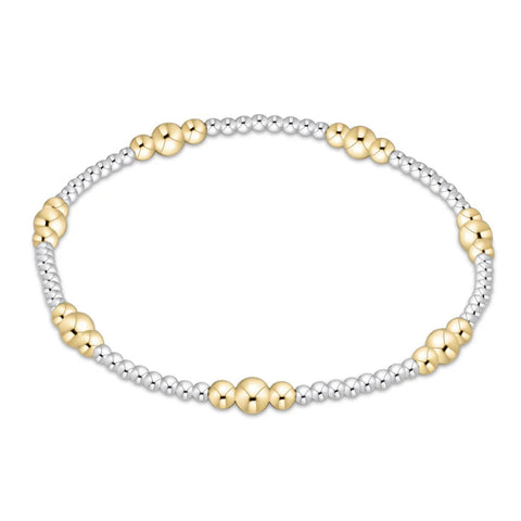 Purpose Gold 4mm Bead Bracelet - Mixed Metal