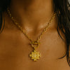 Zayn Toggle Chain Cross Necklace