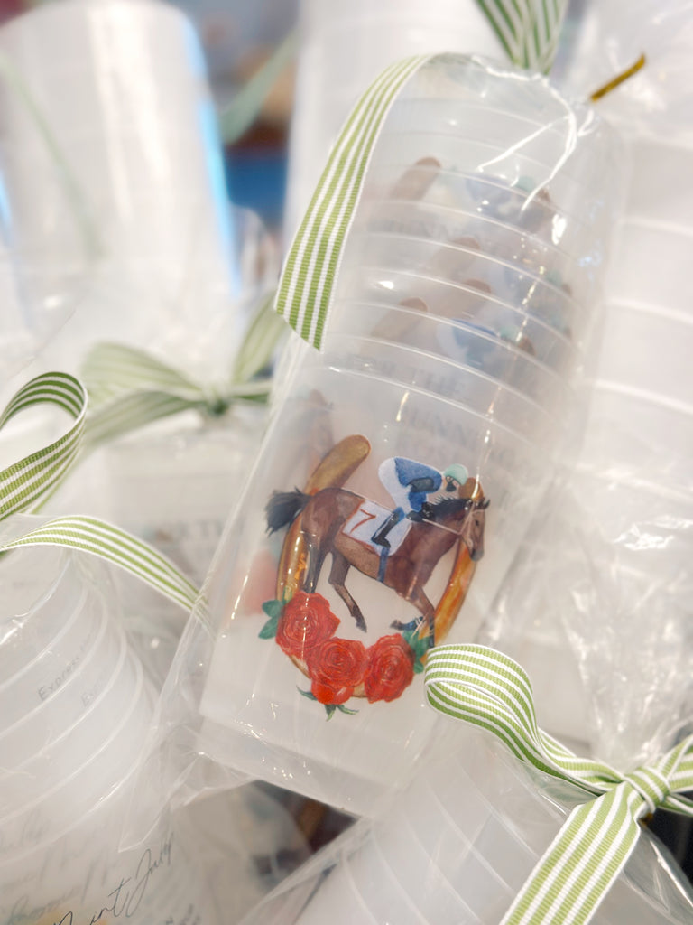 Running for the Roses Kentucky Derby Frosted Cups