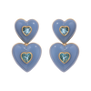 Elodie Heart Drop Earrings
