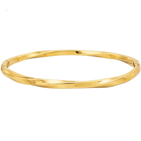 Hayes Twisted Bangle Bracelet