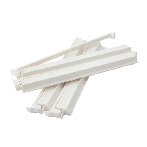 White Acrylic Rack & Pusher Set