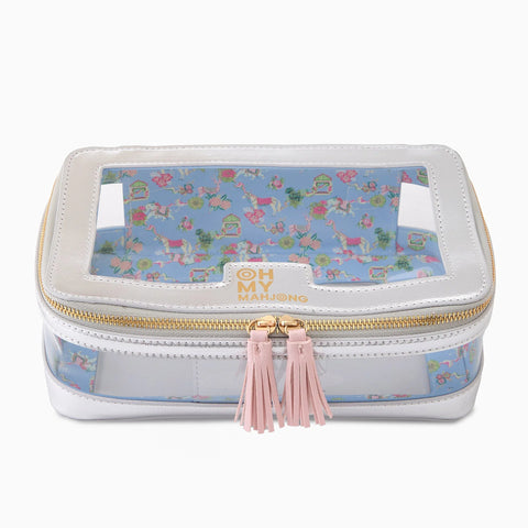 Silver Tile Storage Bag