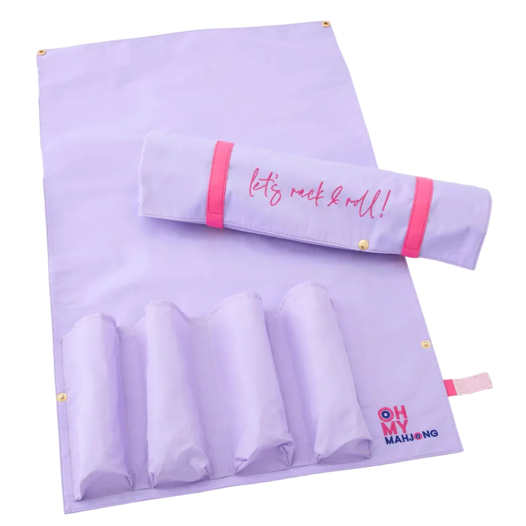 Lilac Let's Rack & Roll Bag