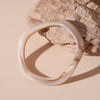 Irregular Wave Single Acrylic Bangle