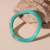 Irregular Wave Single Acrylic Bangle