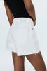 KENNEDY MID RISE SHORT - ANTIQUE WHITE