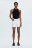 KENNEDY MID RISE SHORT - ANTIQUE WHITE