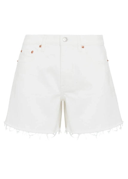 KENNEDY MID RISE SHORT - ANTIQUE WHITE
