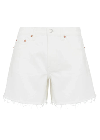 KENNEDY MID RISE SHORT - ANTIQUE WHITE
