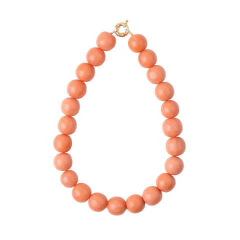 Iris Large Resin Bead Necklace