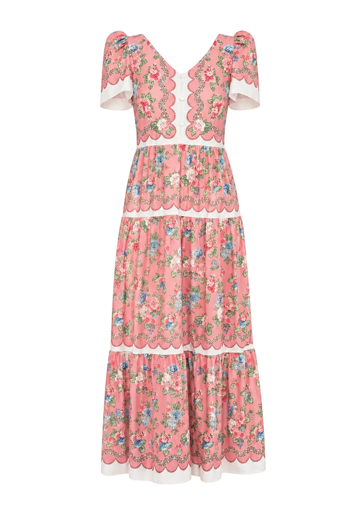 Agatha Dress - Cottage Rose