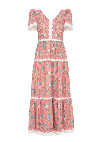Agatha Dress - Cottage Rose