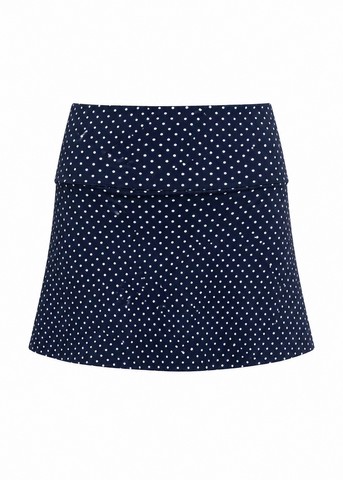 Anne Skort - Navy Dot