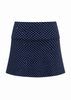 Anne Skort - Navy Dot