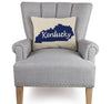 Kentucky State Hook Pillow
