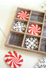 Holiday Wooden Tic Tac Toe