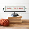 Merry Christmas & Happy New Year Enamel Flip Sign