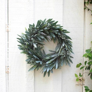 Artificial Eucalyptus Wreath