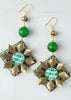 Spruce Chrysanthemum Dangle Earring