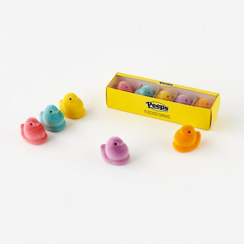 Flocked Peeps