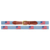 American Flag Belt (Antique Blue)