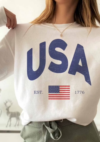 USA Graphic Sweatshirt