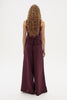 Vincent Linen Pants - Deep Merlot