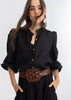 Helena Leather Belt - Brown