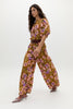 Culotte Linen Pants - Marly print