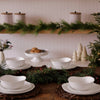 VIDA Nube Round Pedestal Cake Plate - White