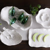 VIDA Nube Large Salad Servers - White