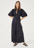 Culotte Linen Pants - Black