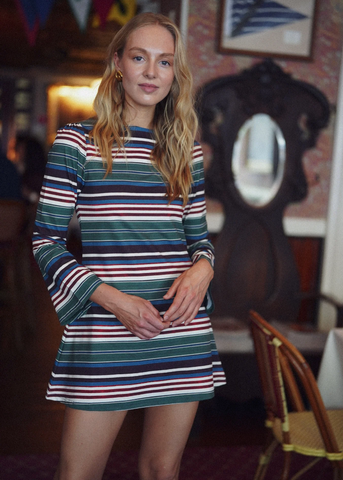 Ellen Dress - Crew Stripe