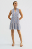 Tatum Dress - Field Flower Stripe
