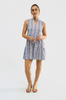 Tatum Dress - Field Flower Stripe