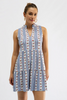 Tatum Dress - Field Flower Stripe