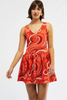 Evangeline Dress - Strawberry Bliss