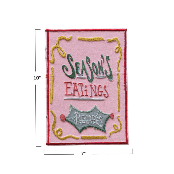 Paper & Fabric Bound Recipe Book