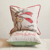 Holiday Cotton Chambray Printed Pillow
