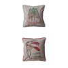 Holiday Cotton Chambray Printed Pillow
