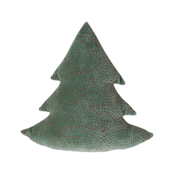 Velvet Tree Shaped Pillow